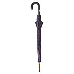Elegant Men's umbrella with black leather handle