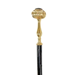 Elegant mylor Walking stick with Jet Crystals