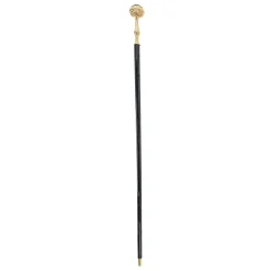 Elegant mylor Walking stick with Jet Crystals