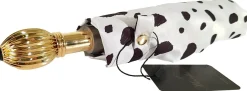 Elegant Spotted Woman's Folding Umbrella