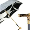 Elegant Umbrella with Gold-Plated Lion Handle – Limited Edition
