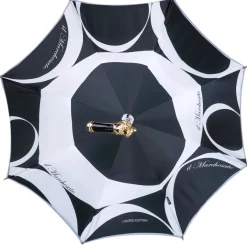 Elegant Umbrella with Gold-Plated Lion Handle – Limited Edition