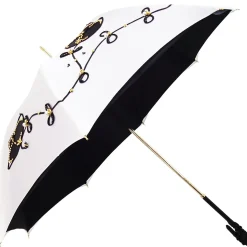 Elegant Women Embroidery Umbrella