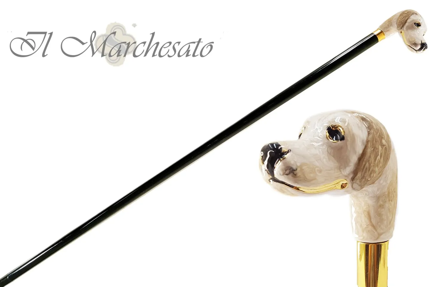 Enameled Hunting Dog