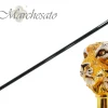 Enameled Siberian Tiger Cane