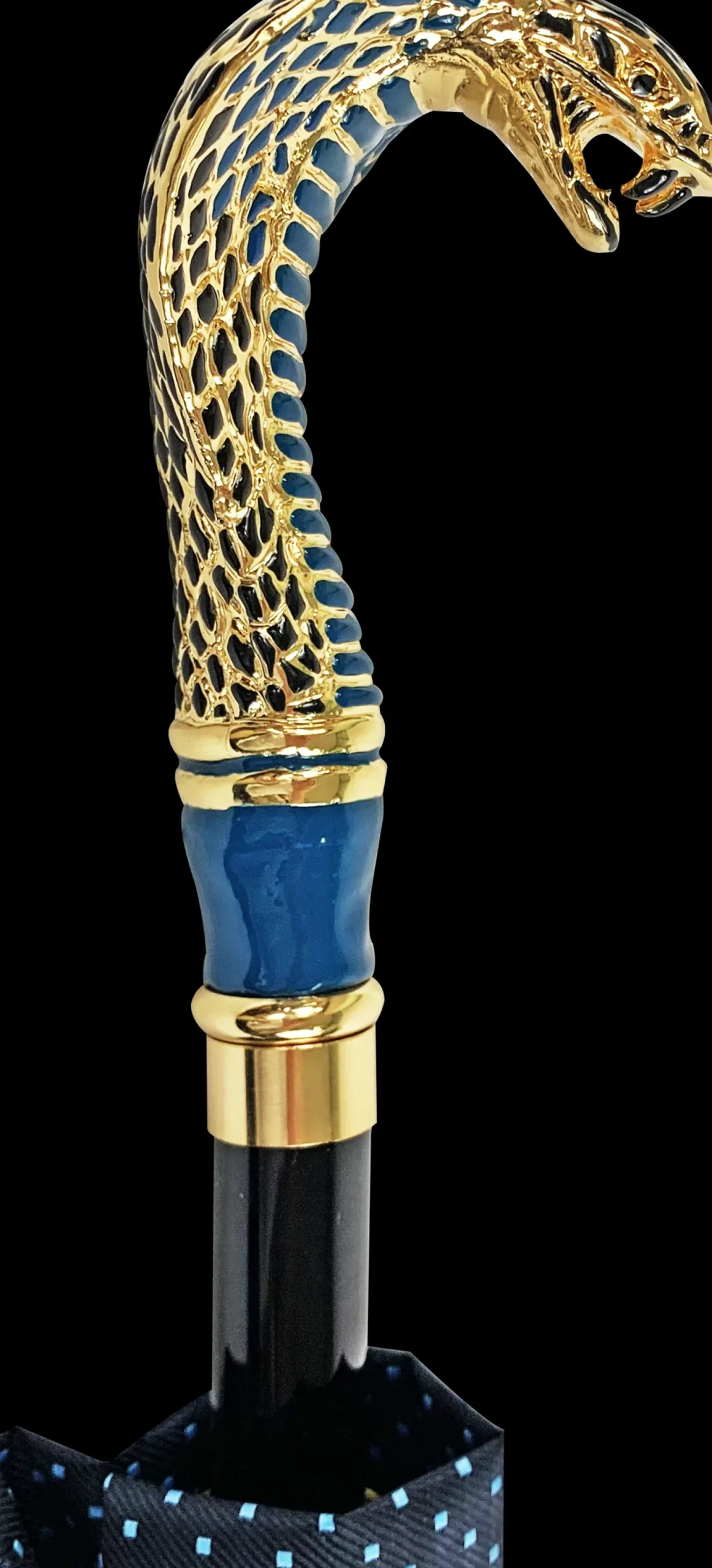 Enameled Snake with Jaquard dots