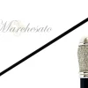 Evening Cane with Crystals and Pearl