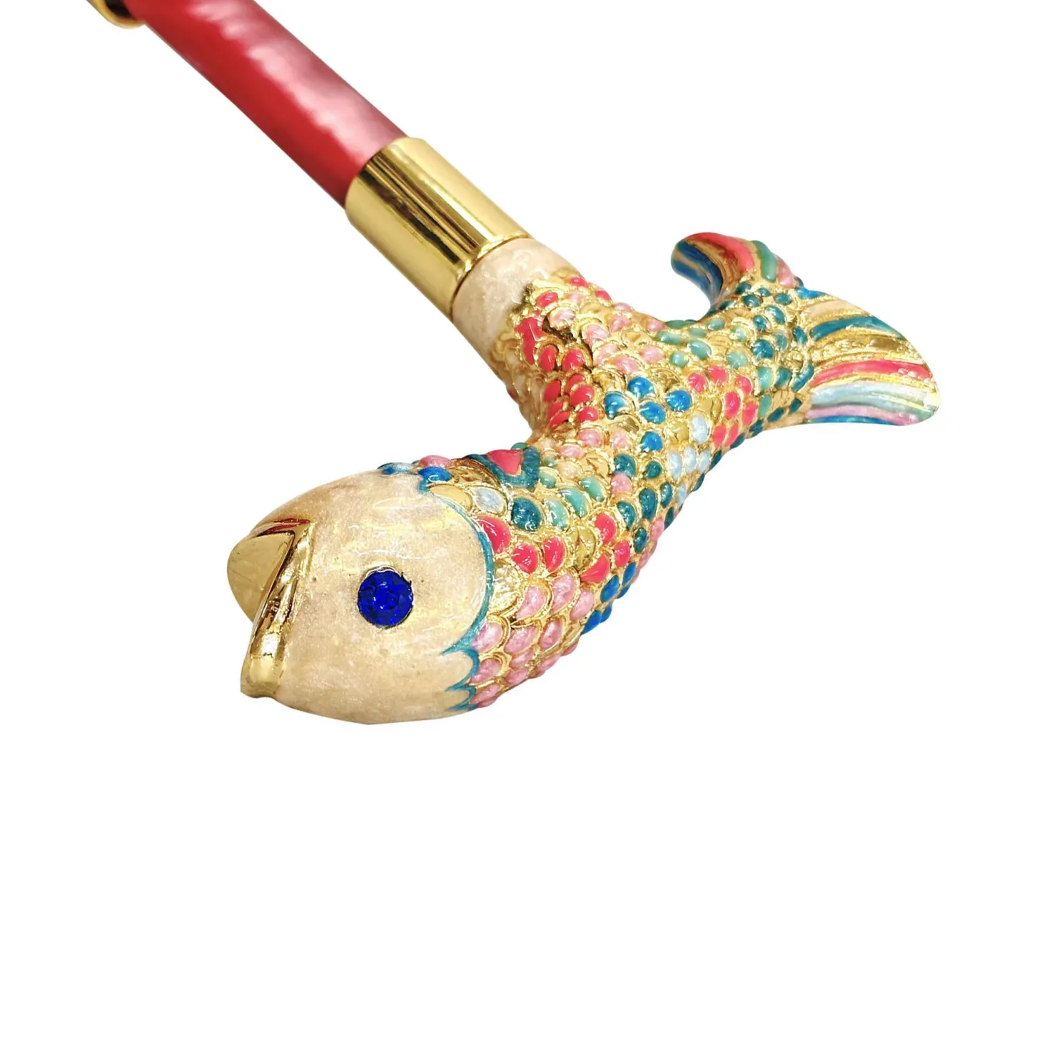 Exclusive collection with hand painted handle