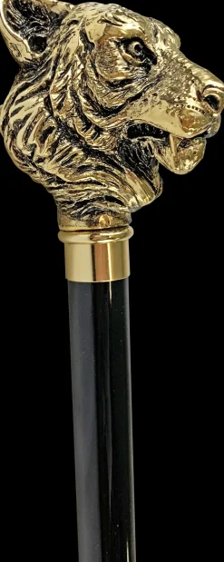 Exclusive gold plated tiger
