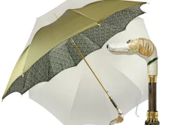 Exclusive hand-painted greyhound umbrella