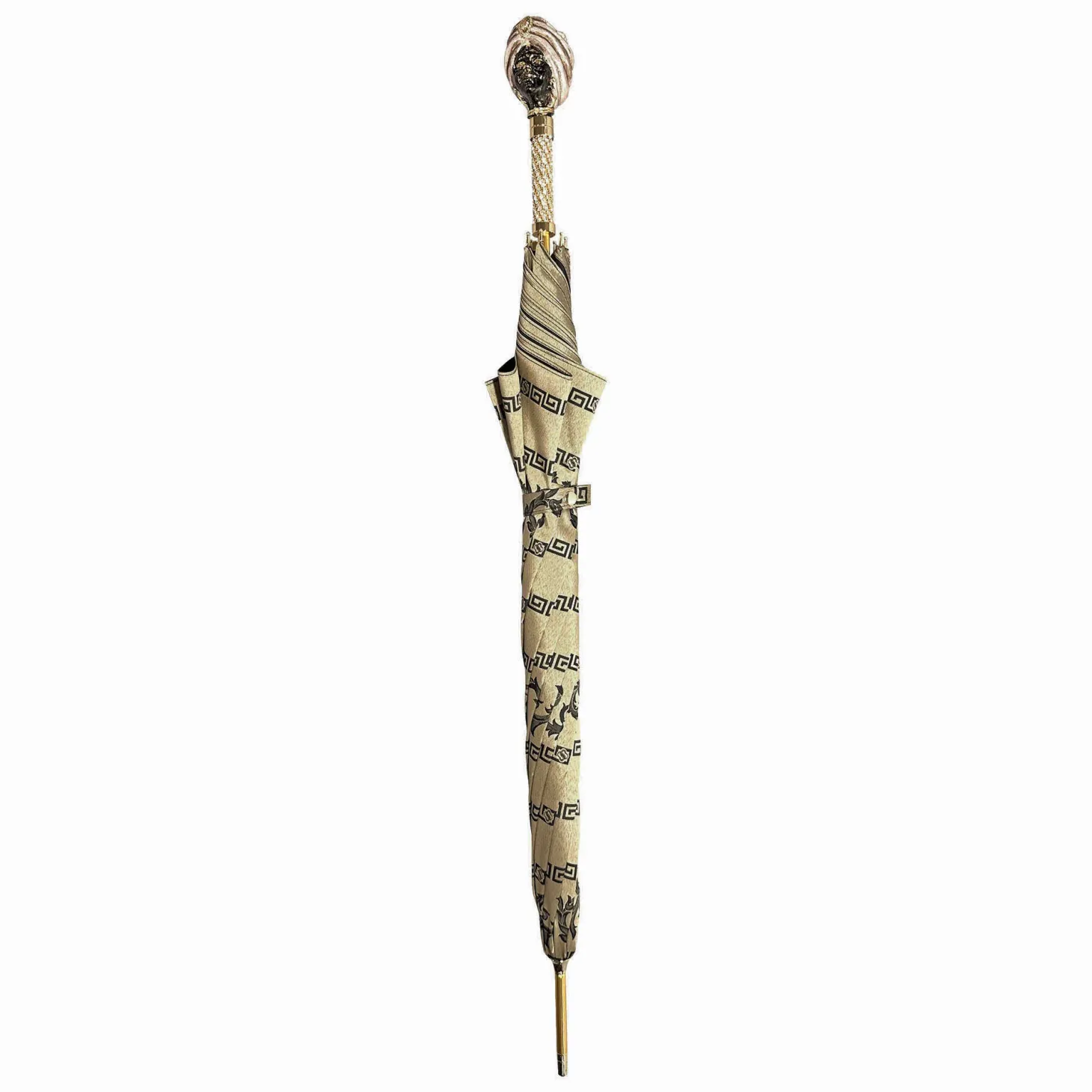 Exclusive ilMarchesato umbrella with Classic Sicily "Testa di moro"
