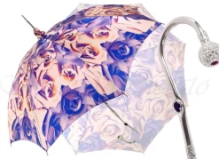 Exclusive Rose Design - Beautiful Silver Plated Handle