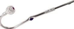 Exclusive Rose Design - Beautiful Silver Plated Handle