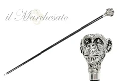 Exclusive Silverplated 925 Monkey