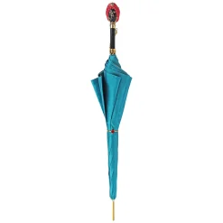 Exclusive umbrella with colorfull Sicily "Testa di moro"