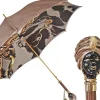Exclusive umbrella with Classic Sicily "Testa di moro"