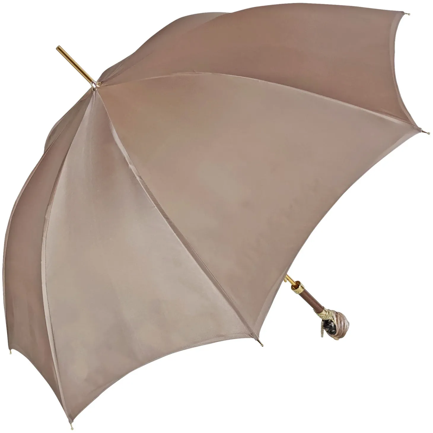 Exclusive umbrella with Classic Sicily "Testa di moro"