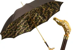 Exquisite Men's Luxury Umbrella with Horse-Handle