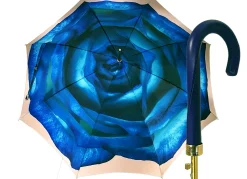 Fantastic Blu Rose Umbrella