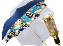 Fantastic blue with chains design