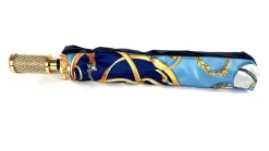 Fantastic blue with chains design