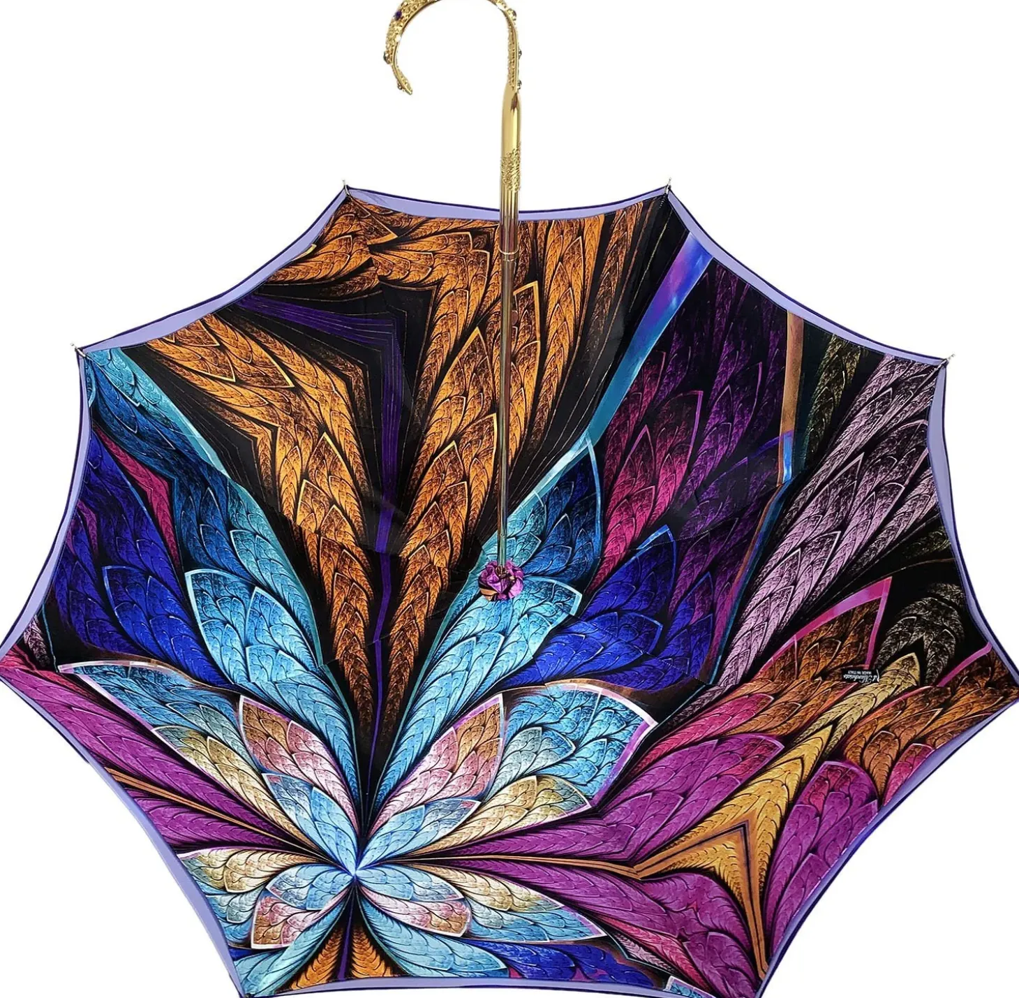 Fantastic Double Canopy Luxury purple Umbrella