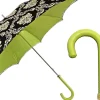 Fashionable black damask with fantastic green