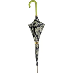 Fashionable black damask with fantastic green