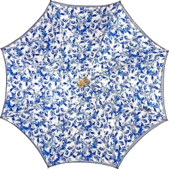 Fine and elegant light blue umbrella