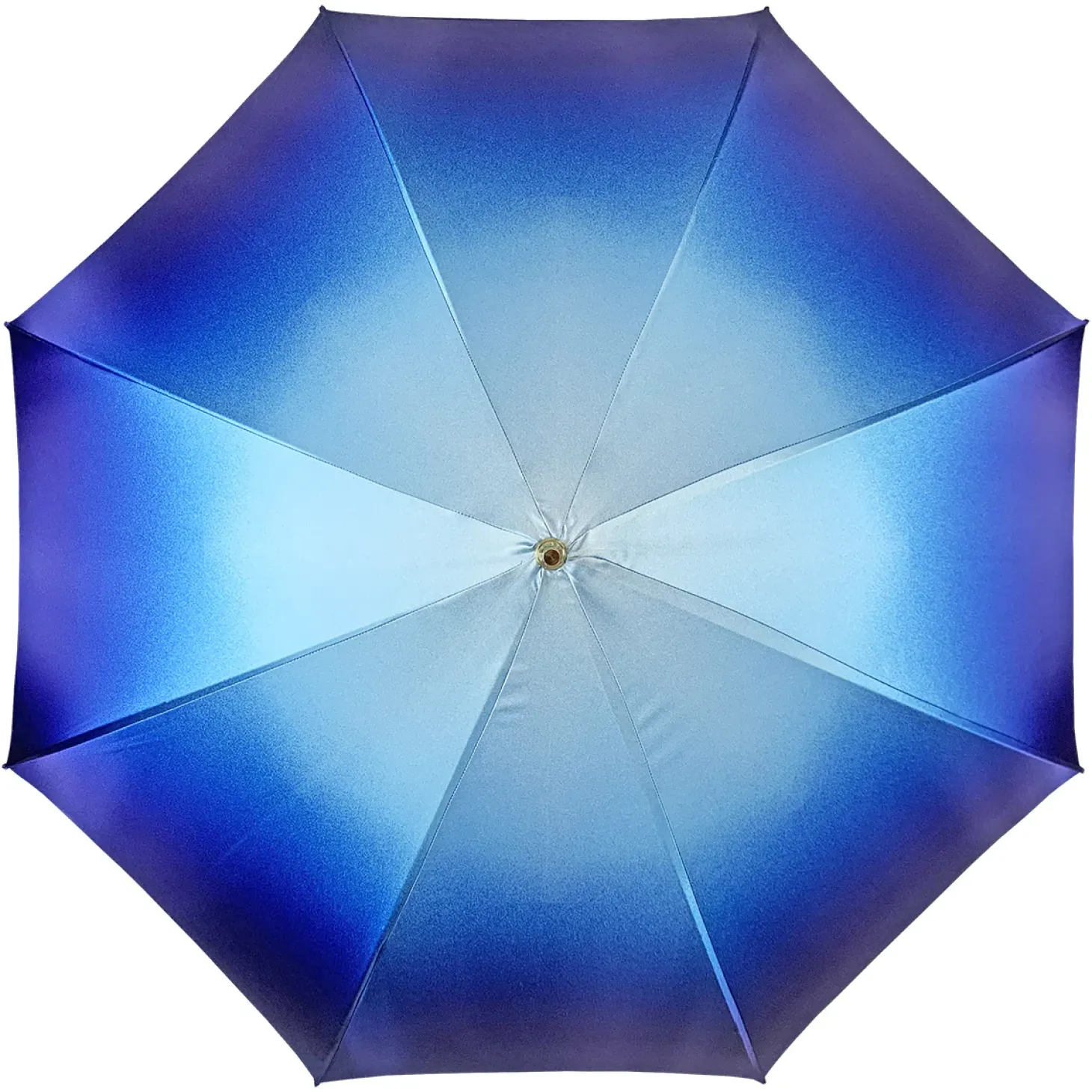 Fine and elegant light blue umbrella