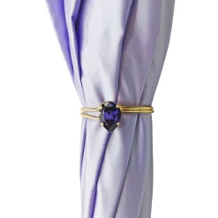 Flowered umbrella in shades of lilac