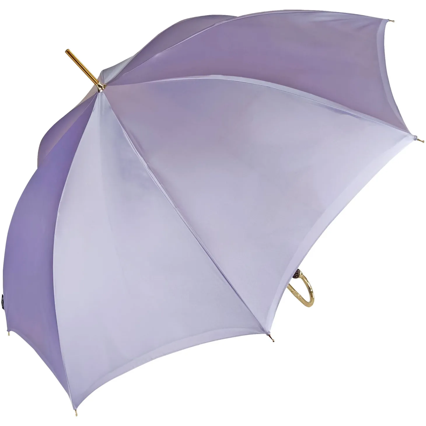 Flowered umbrella in shades of lilac