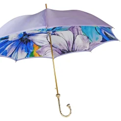Flowered umbrella in shades of lilac