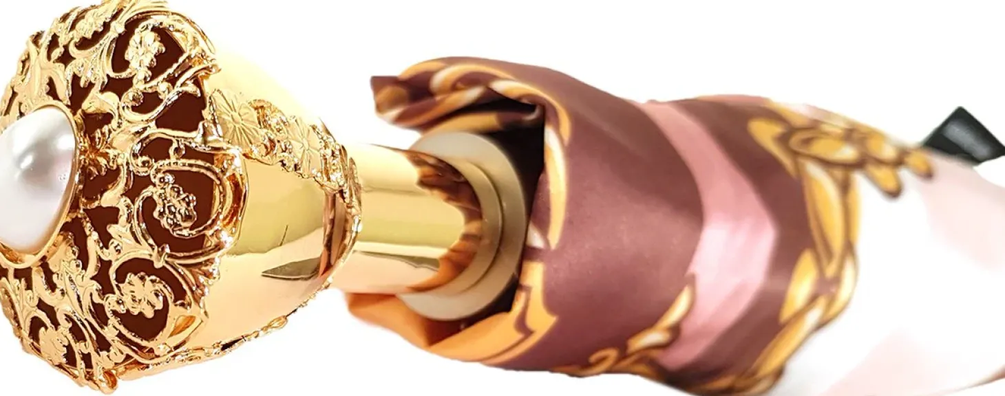 Folding Chain Print Umbrella By il Marchesato