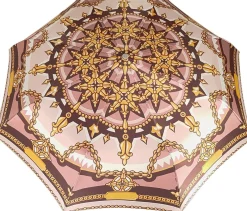 Folding Chain Print Umbrella By il Marchesato