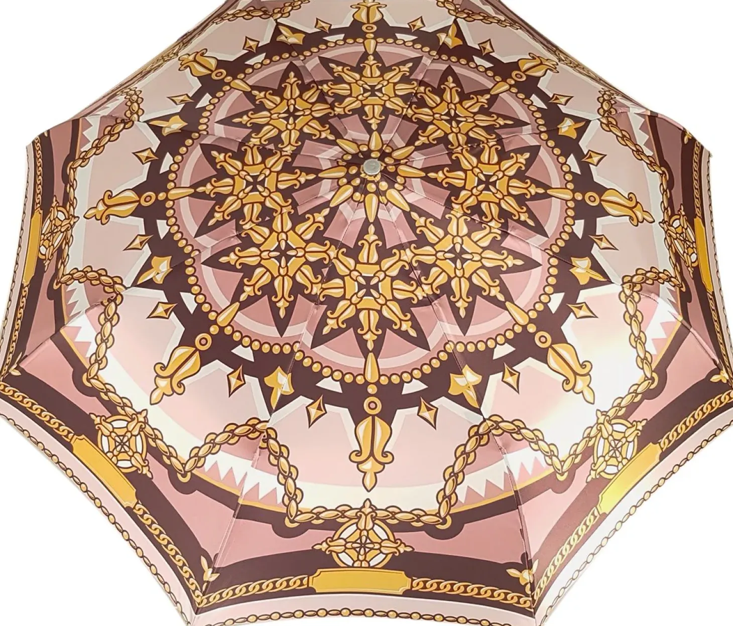 Folding Chain Print Umbrella By il Marchesato