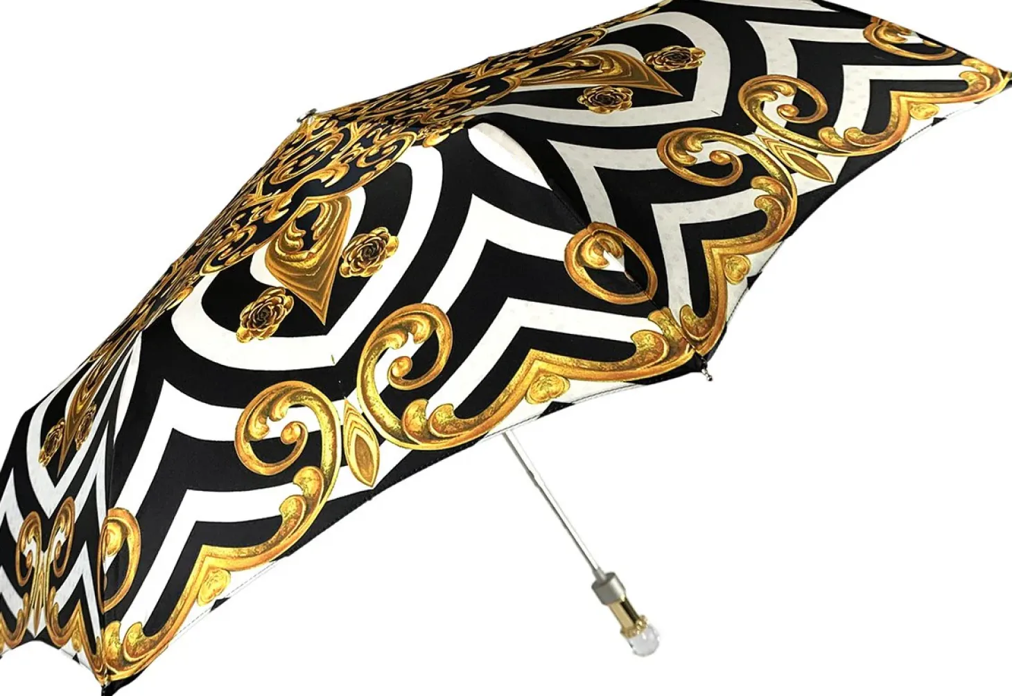 Folding Umbrella With Swarovski Crystal