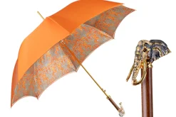 Golden Elephant Umbrella for a Bold and Exotic Look
