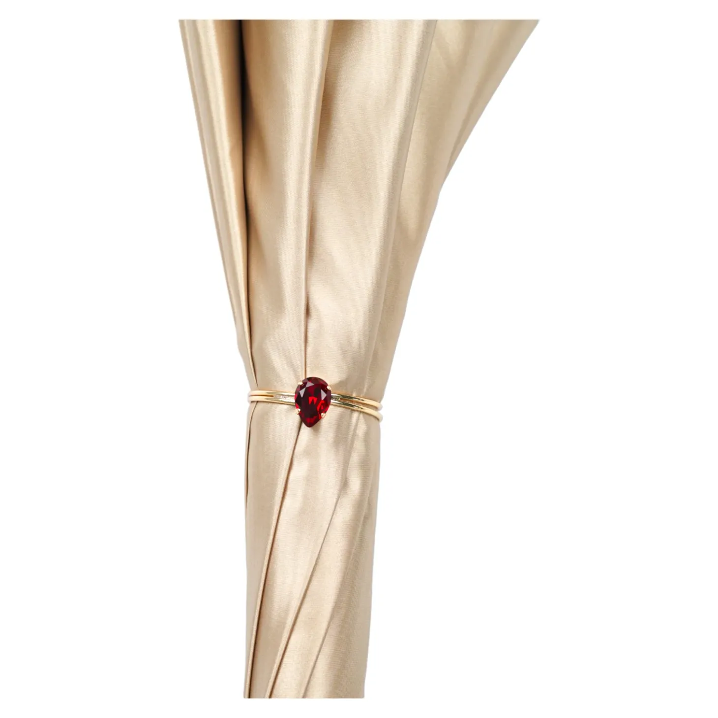 Golden Touch Umbrellas: Exquisite Artisan-Made Canopies with Crystal-A