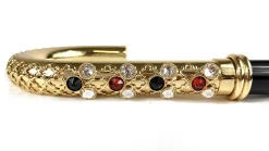 Goldplated brass Handle - Luxury canes for men