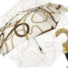 Graceful exclusive ilMarchesato design with crystals handle