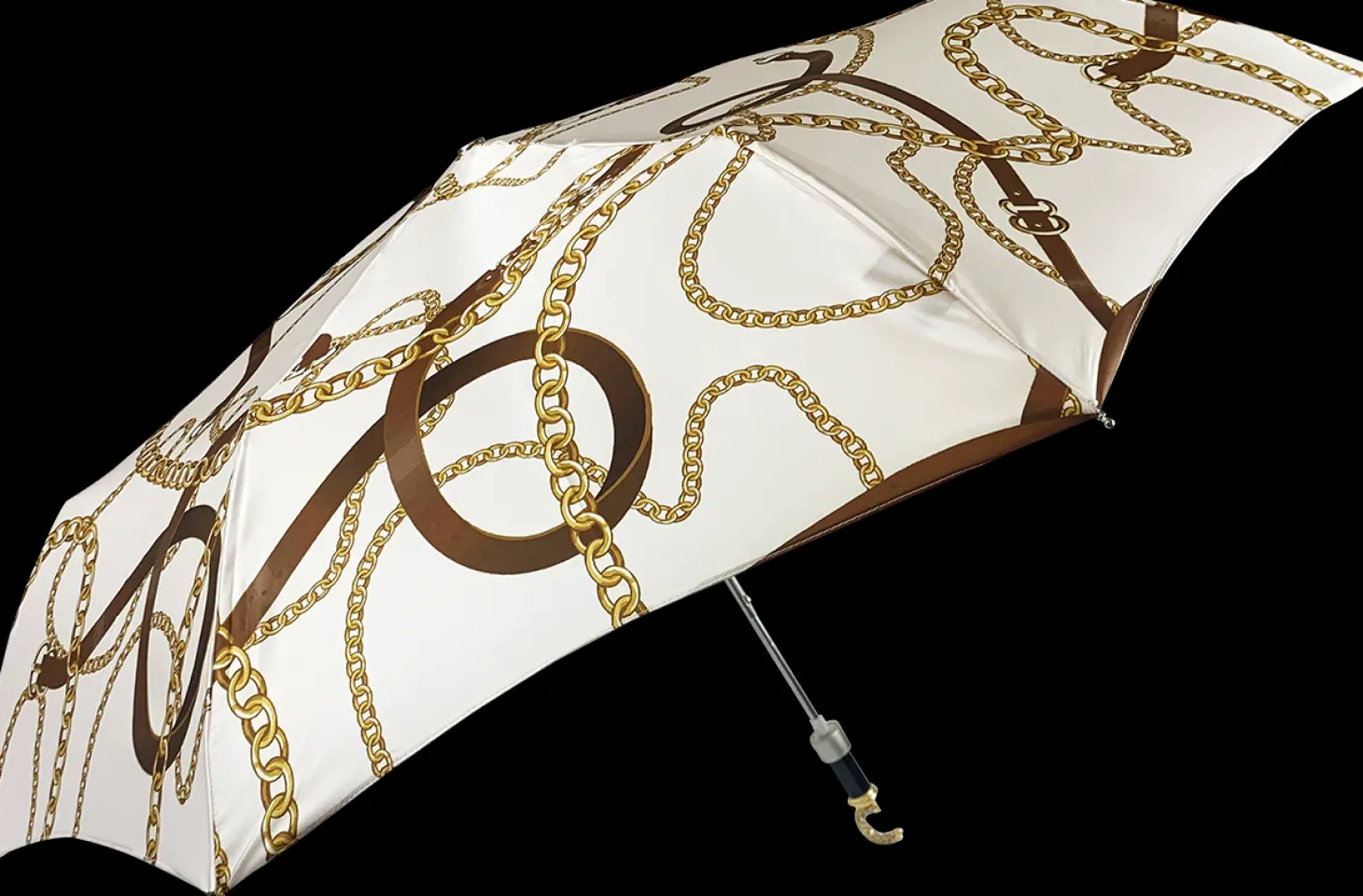 Graceful exclusive ilMarchesato design with crystals handle