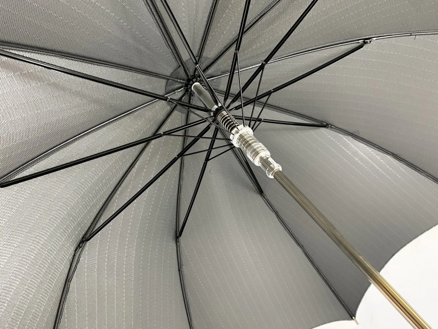 Gray striped umbrella il Marchesato