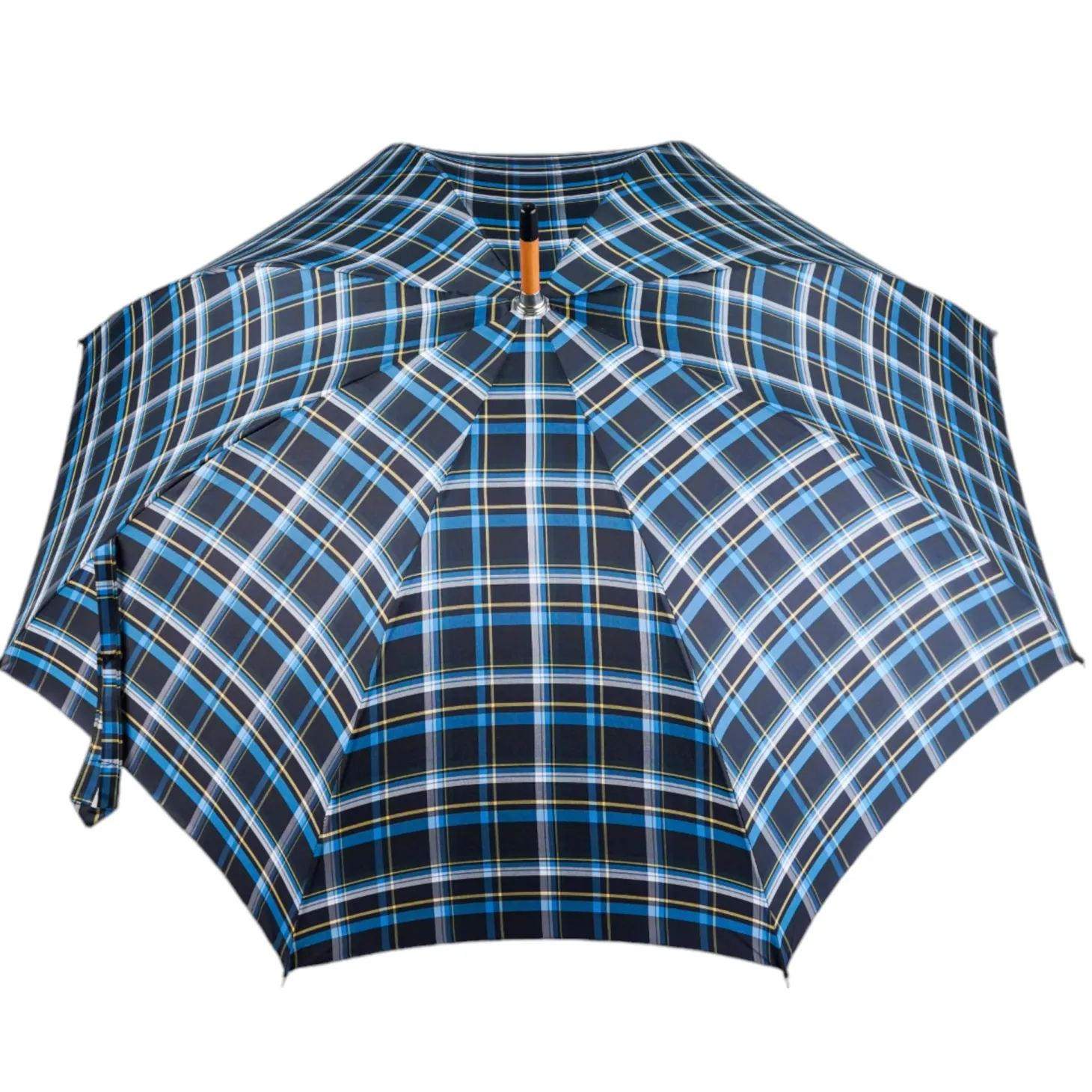 Handcrafted Cotton Umbrella - Natural Chestnut Root Handle il Marchesato Designer