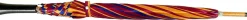 Handcrafted Multi-Color Striped Umbrella