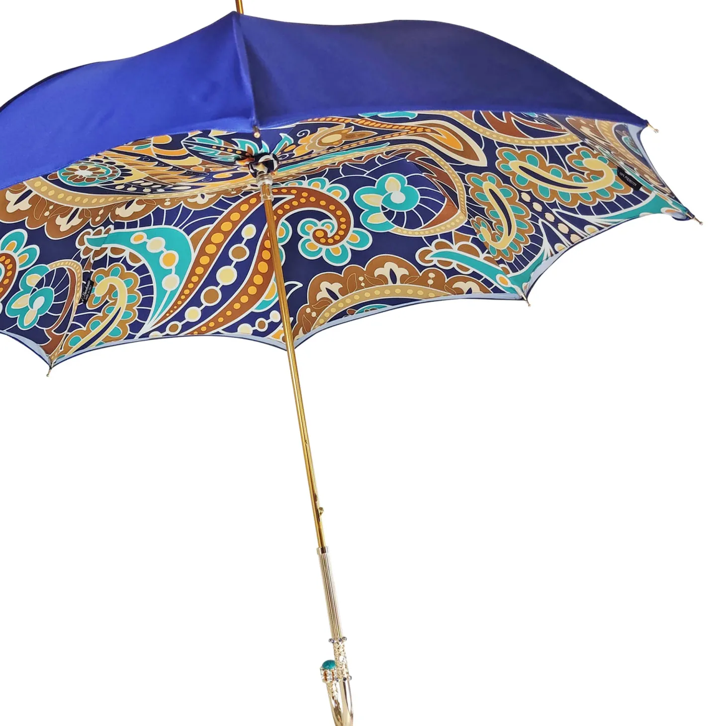 Handcrafted Umbrella with Abstract Design