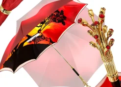 Handmade Double Cloth Umbrella Exclusive Savannah Design