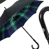 Handmade Men's Umbrella - Tartan Design
