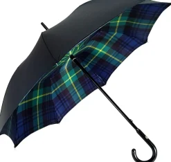 Handmade Men's Umbrella - Tartan Design