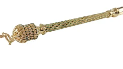 Handmade Shoehorn with Emerald Crystals